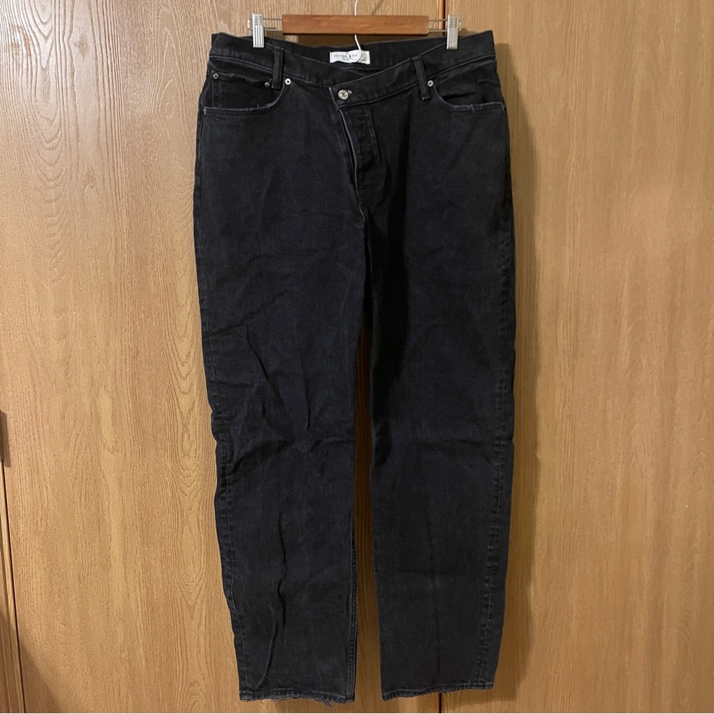 Abercrombie Crossover Waist Dad High Rise Jeans